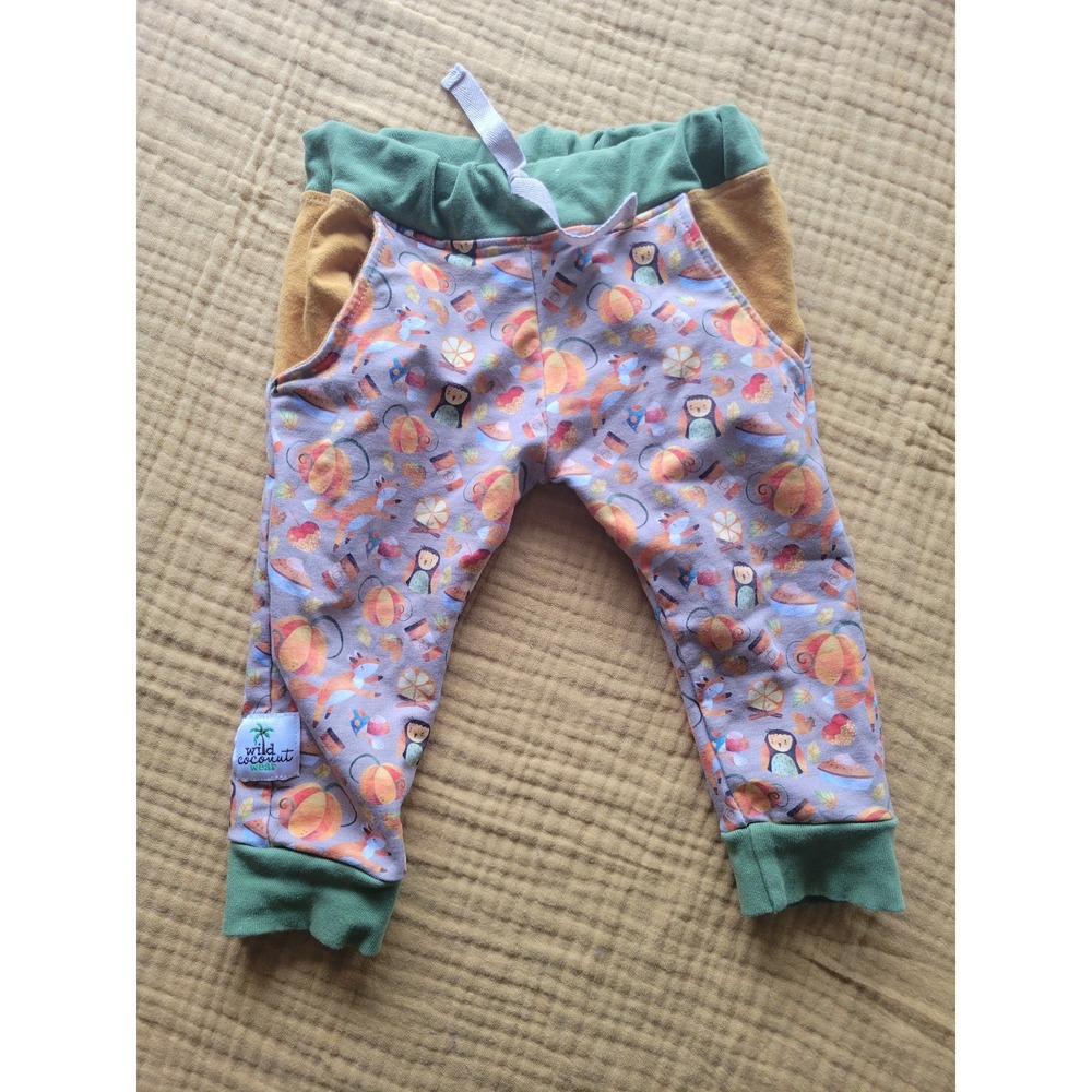 Wild coconut wear toddler pants‎ 12-18m fall print